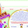 110. Birthday Card (4 Colour)