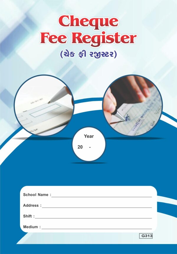 46. Cheque Fee Register (1000 Entry)