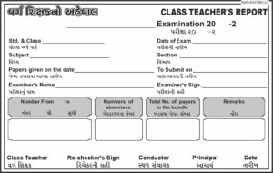 66. Class Teacher Report